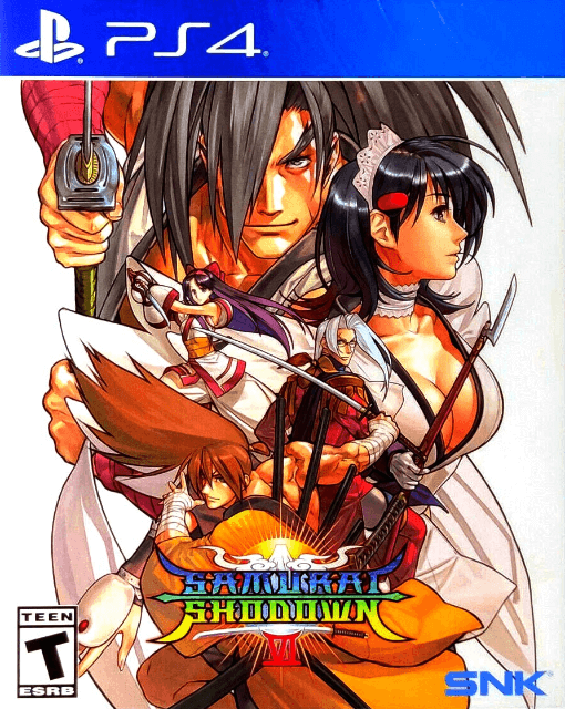 Samurai Shodown VI box art for Playstation 4